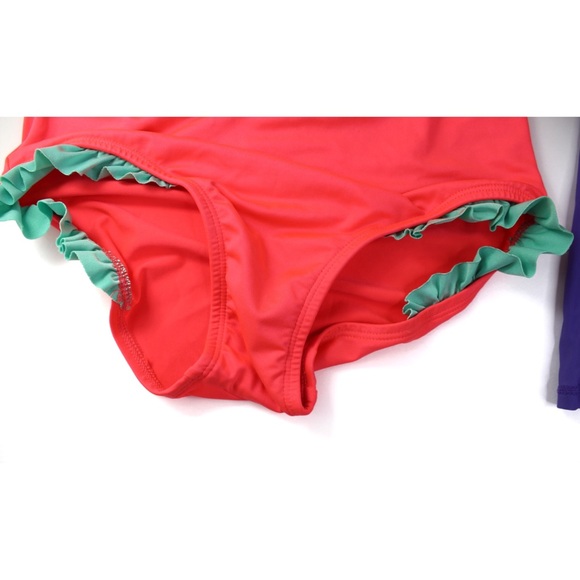 Girls Preowned Swimsuit Bundle Lot 7/8 & 10 - Picture 3 of 6